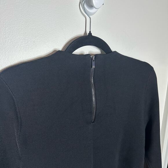 LK Bennett TK Mele Black Knit Top Size Small - Picture 5 of 9